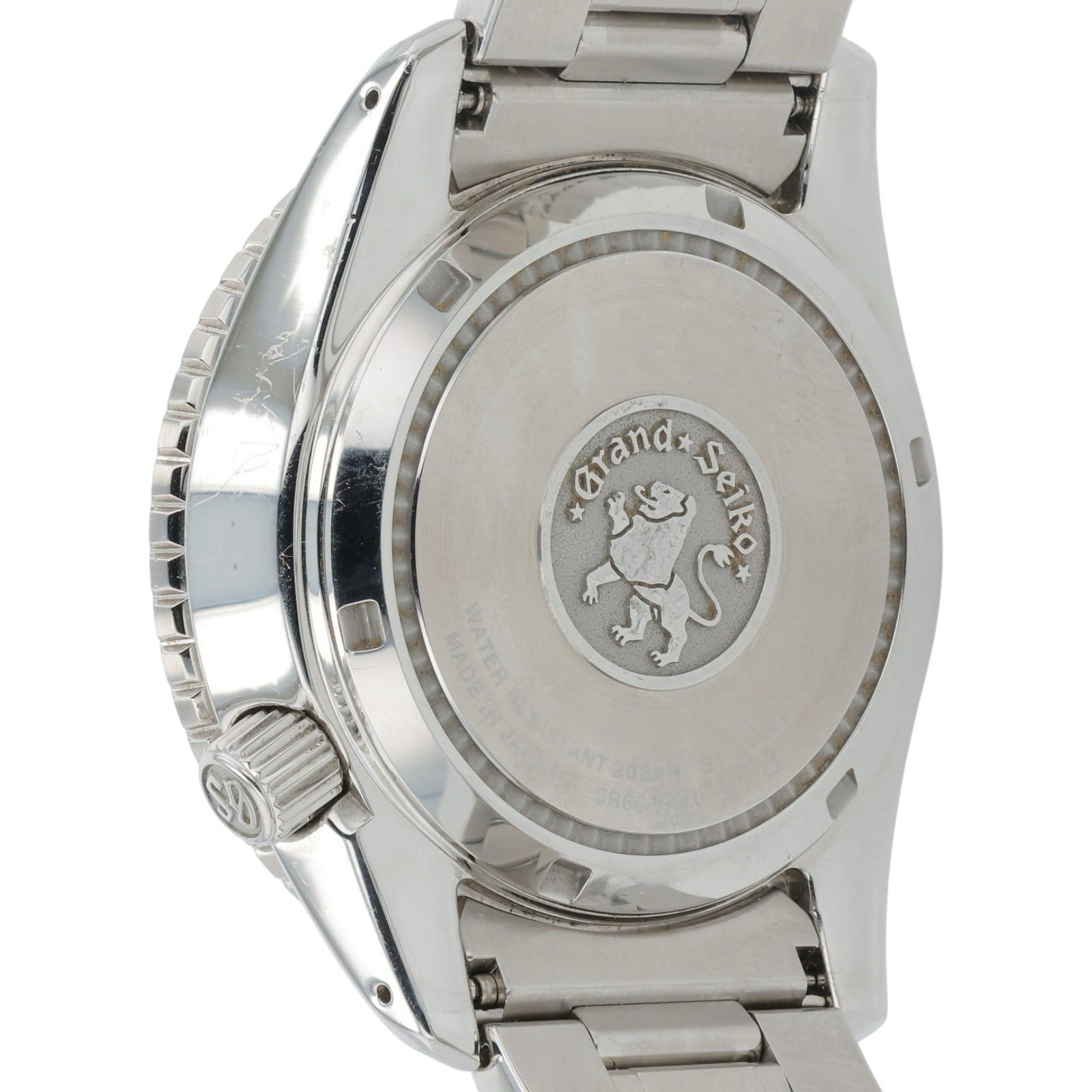 Grand Seiko Sport Stainless Steel Black Dial 44mm Automatic Mens Watch SBGE201