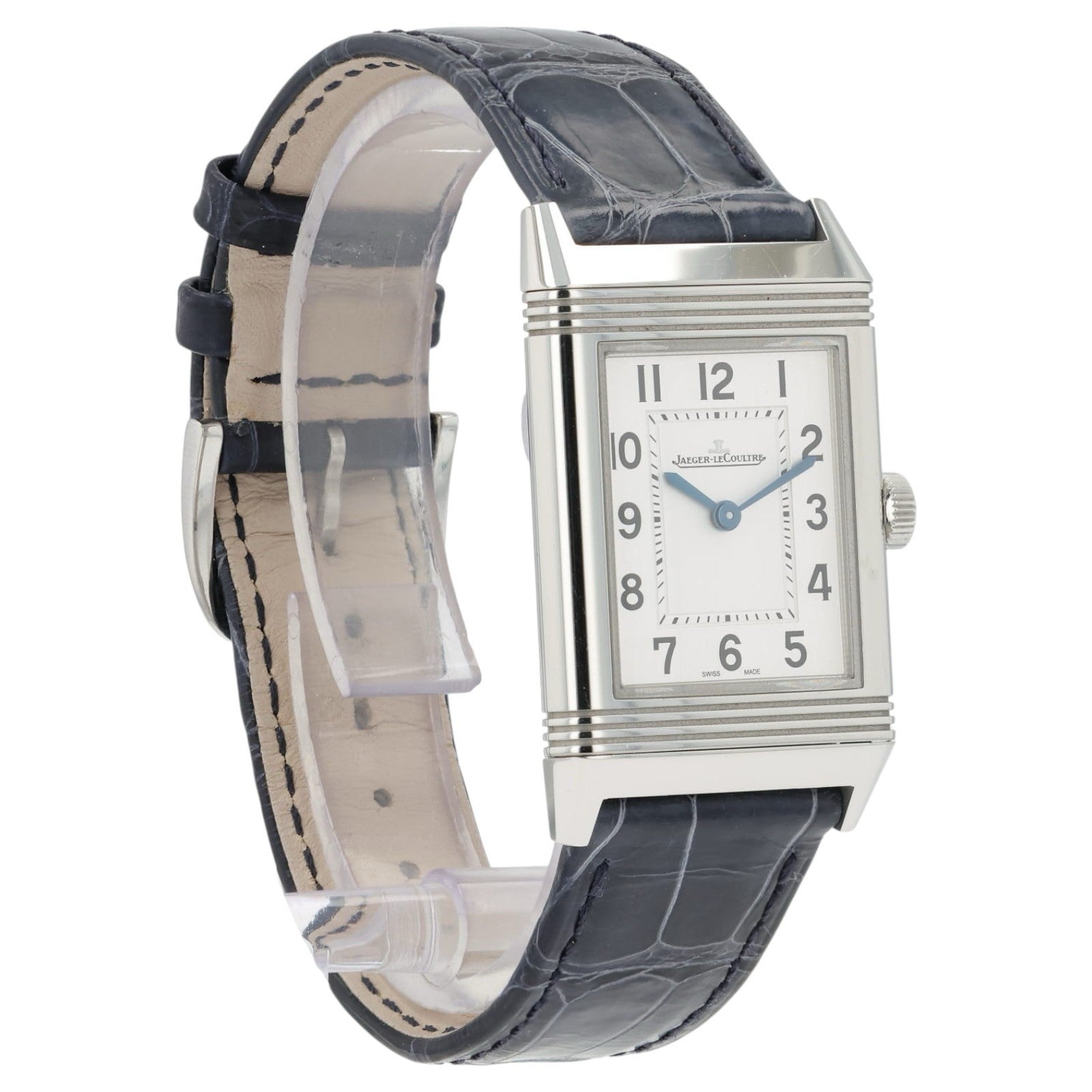 LeCoultre Reverso Classic Silver Dial Stainless Steel 24mm Quartz Watch Q2518540