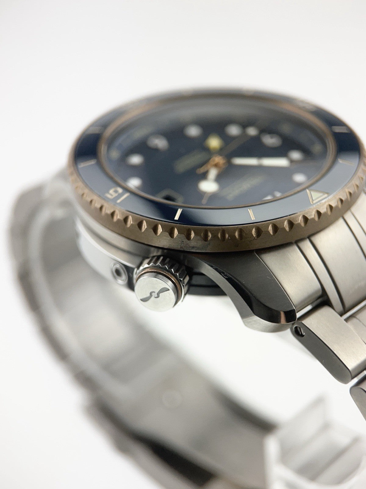 Bremont Project Possible Titanium Blue Dial Date 43mm Automatic Men's Watch