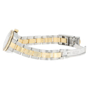 Rolex Datejust Two-Tone Green Dial Steel & Gold 26mm Automatic Womens 179163