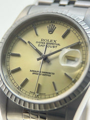 Rolex Datejust Stainless Steel 36mm Quickset Automatic Men’s Watch 16220 - All Original