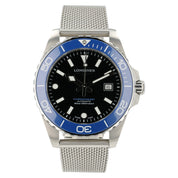 Longines Hydroconquest Black Dial Stainless Steel 42mm Automatic Mens L3.788.4