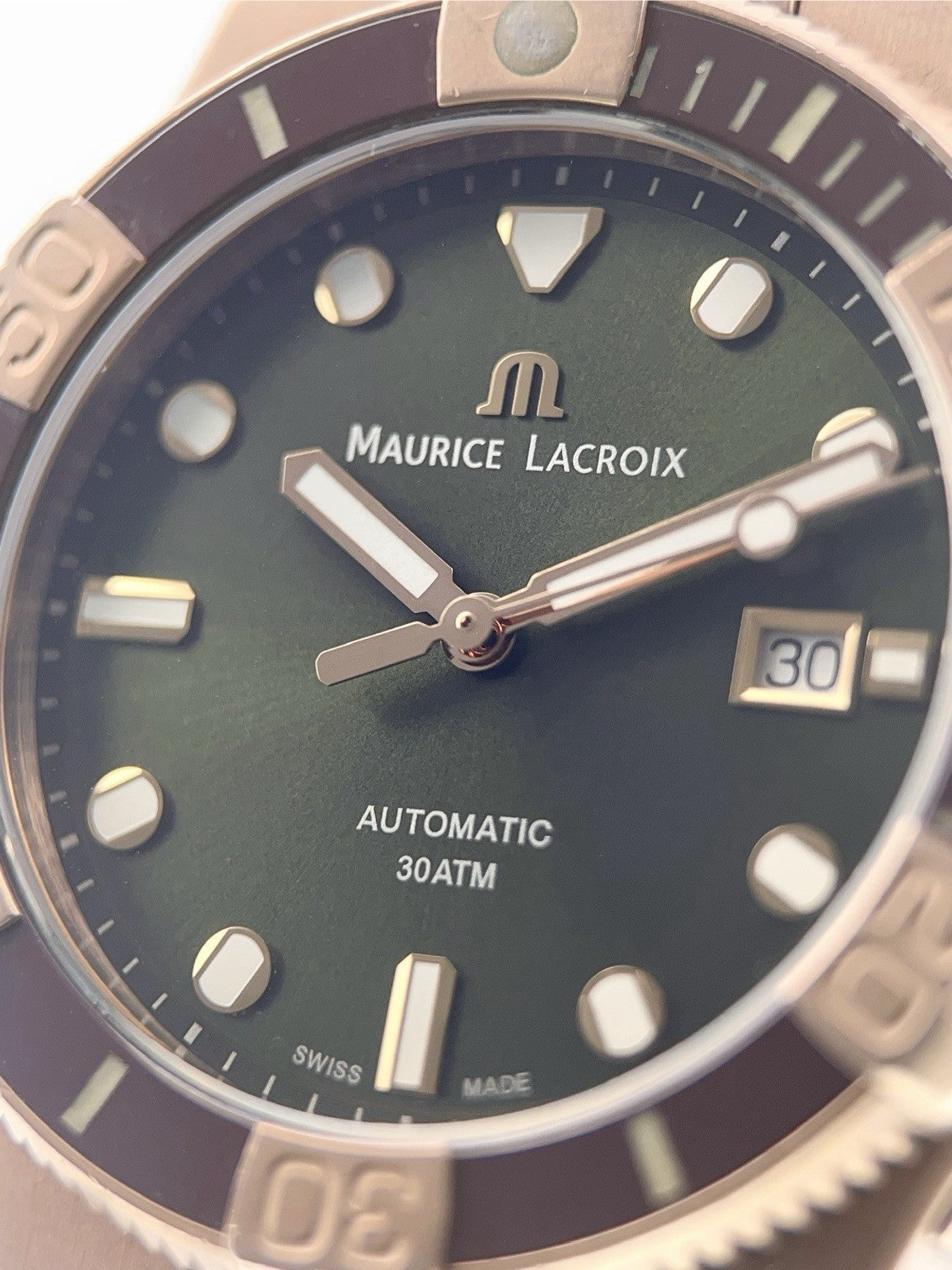 Maurice Lacroix Bronze Green Dial AI6058