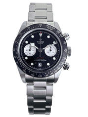 2023 BRAND NEW Tudor Black Bay Chronograph 79360N Black Dial Box & Warranty