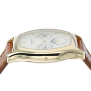Patek Philippe Perpetual Calendar Silver Dial 18k Yellow Gold 42x35mm Mens 5040J