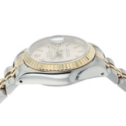 Rolex Ladies Datejust Silver Dial Gold & Steel 26mm Automatic Womens Watch 69173