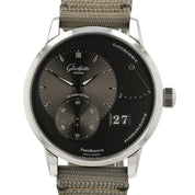 Glashutte PanoReserve Gray Dial Stainless Steel 40mm Manual 1-65-01-23-12-66