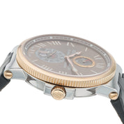 Ulysse Nardin Marine 18k Rose Gold & Steel Brown Dial 43mm Automatic Mens 265-67