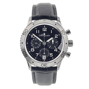 Breguet Type Stainless Steel Black Dial 39mm Automatic Men’s Watch 3820ST
