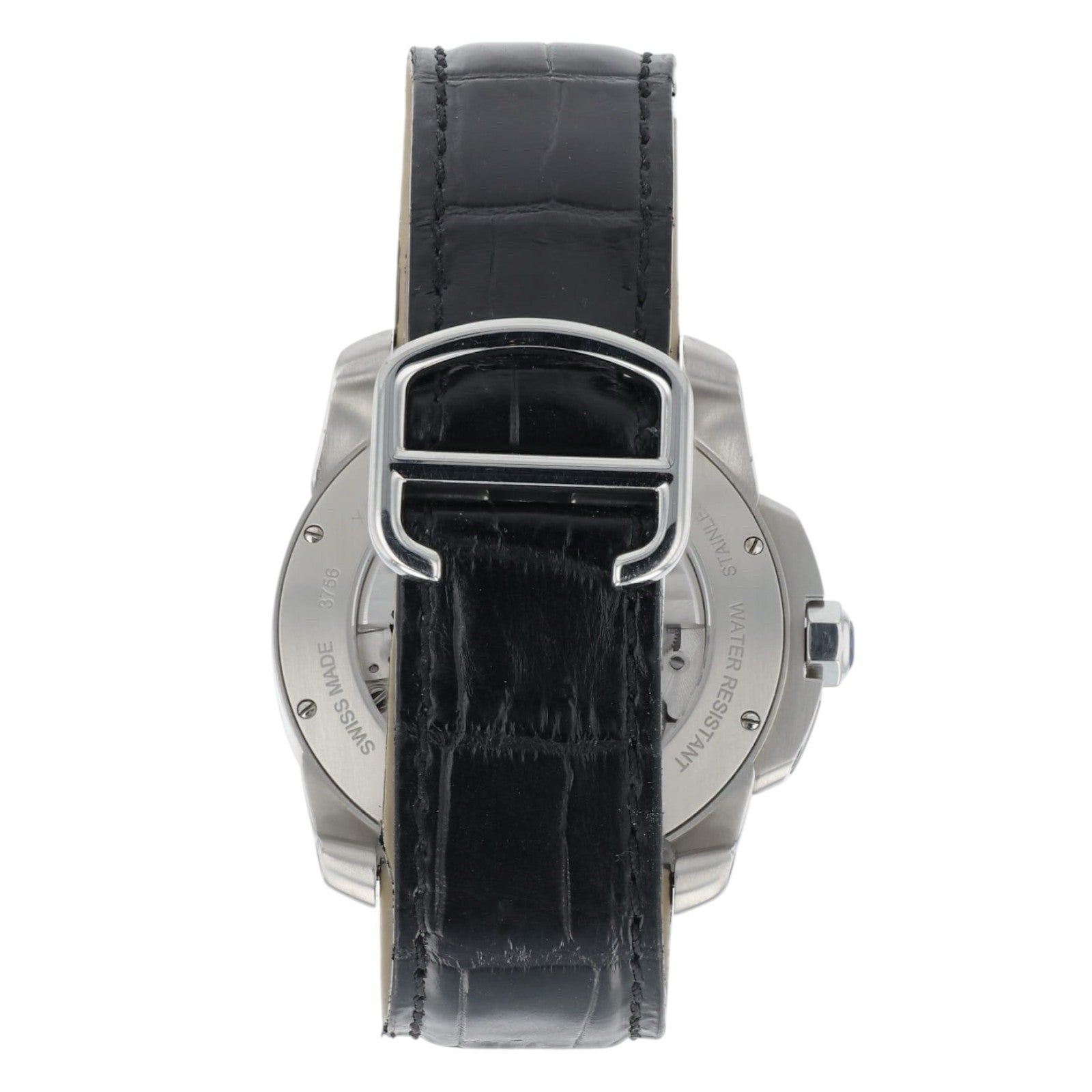 Cartier Calibre De Cartier Silver Dial Steel 38mm Automatic Men’s Watch WSCA0003