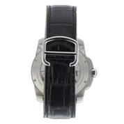 Cartier Calibre De Cartier Silver Dial Steel 38mm Automatic Men’s Watch WSCA0003