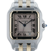 Cartier Panthere Silver Dial Gold and Steel 27mm Quartz Unisex Watch 110000R