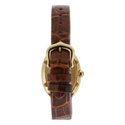 Cartier Baignoire Silver Dial 18k Yellow Gold 31x24mm Quartz Women’s W8000009