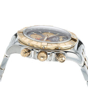 Breitling Chronomat Gold And Stainless Steel Black Dial 44mm Automatic Watch