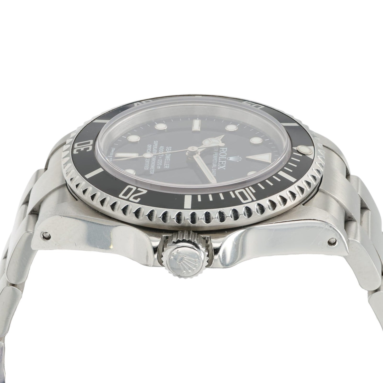 Rolex Sea-Dweller Black Dial Stainless Steel 40mm Automatic Mens Watch 16600