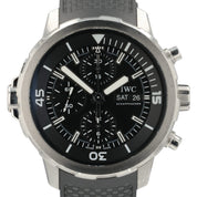 IWC Aquatimer Black Dial Stainless Steel 44mm Automatic Men’s Watch IW376803