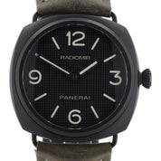 Panerai Radiomir Black Seal Ceramic Black Dial 45mm Manual Wind Mens PAM00643