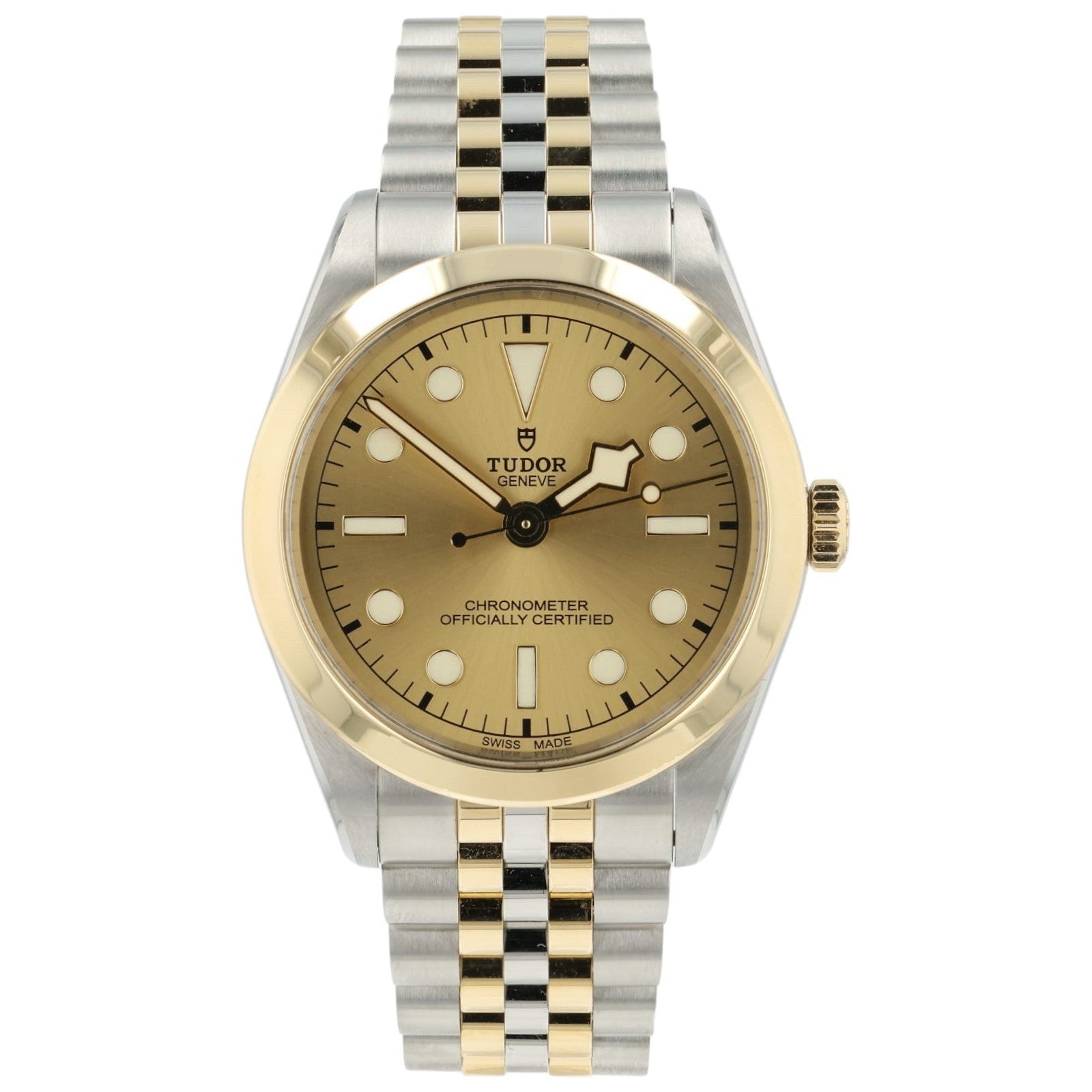 Tudor Black Bay Champagne Dial Yellow Gold And Steel 36mm Automatic 78643