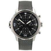 IWC Aquatimer Black Dial Stainless Steel 44mm Automatic Men’s Watch IW376803