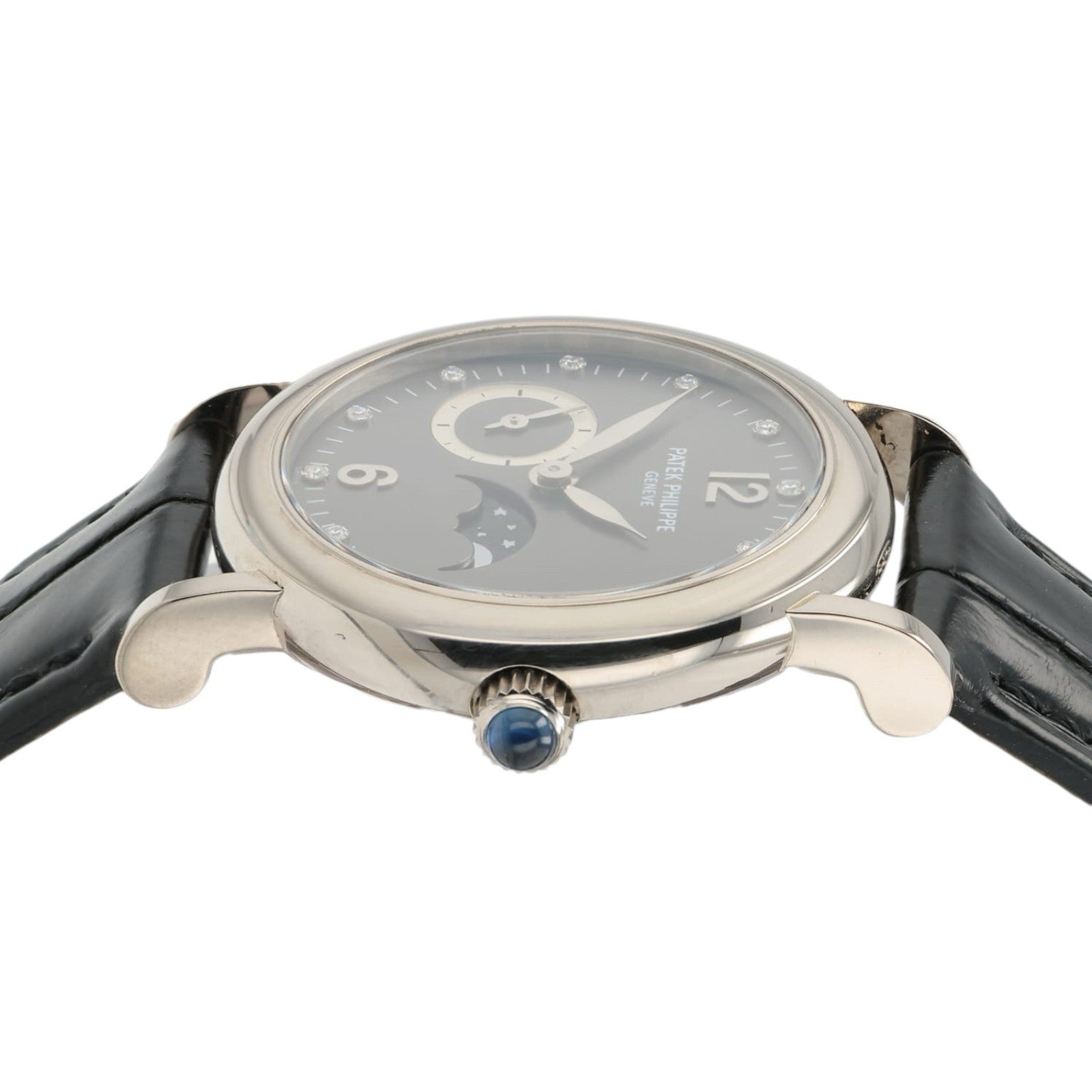 Patek Philippe Ladies Calatrava Grey Dial 18k White Gold 29mm Manual Wind 4857G