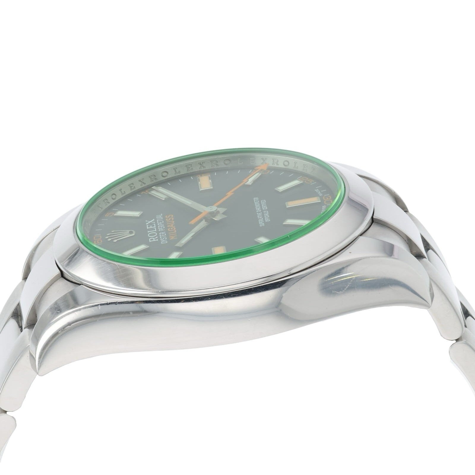 Rolex Milgauss Black Dial Stainless Steel 40mm Automatic Men’s Watch 116400GV