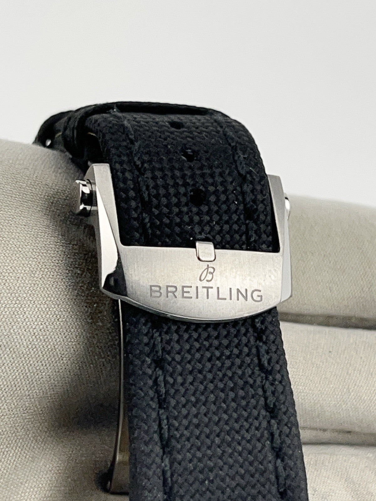 Breitling Super Avi Ceramic Black Dial 46mm Automatic Men’s Watch SB0445