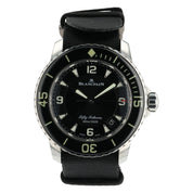Blancpain Fifty Fathoms Stainless Steel Black Dial 45mm Automatic 5015 1130 52A