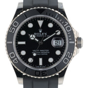 Rolex Yacht-Master 18k White Gold Black Dial 42mm Automatic Mens Watch 226659