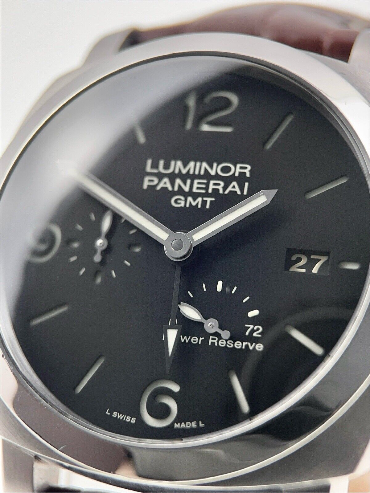 Panerai Luminor 1950 3 Days GMT Power Reserve Steel 44mm Automatic PAM00321