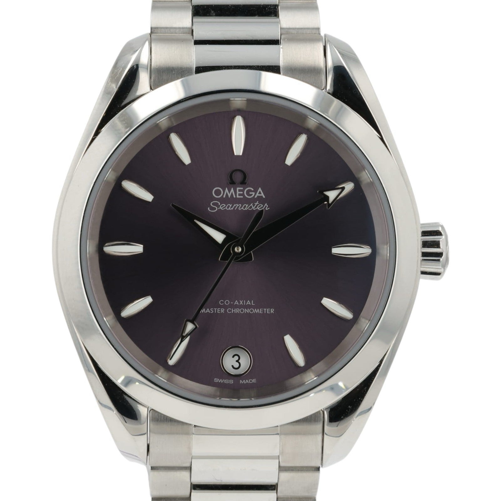 Omega Seamaster Aqua Terra Purple Dial Steel 34mm Automatic 220.10.34.20.10.002