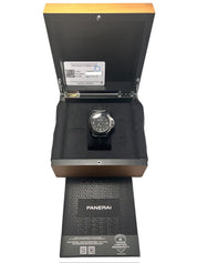 Panerai Luminor Base Logo Steel Black Manual Wind Men’s Watch PAM01086