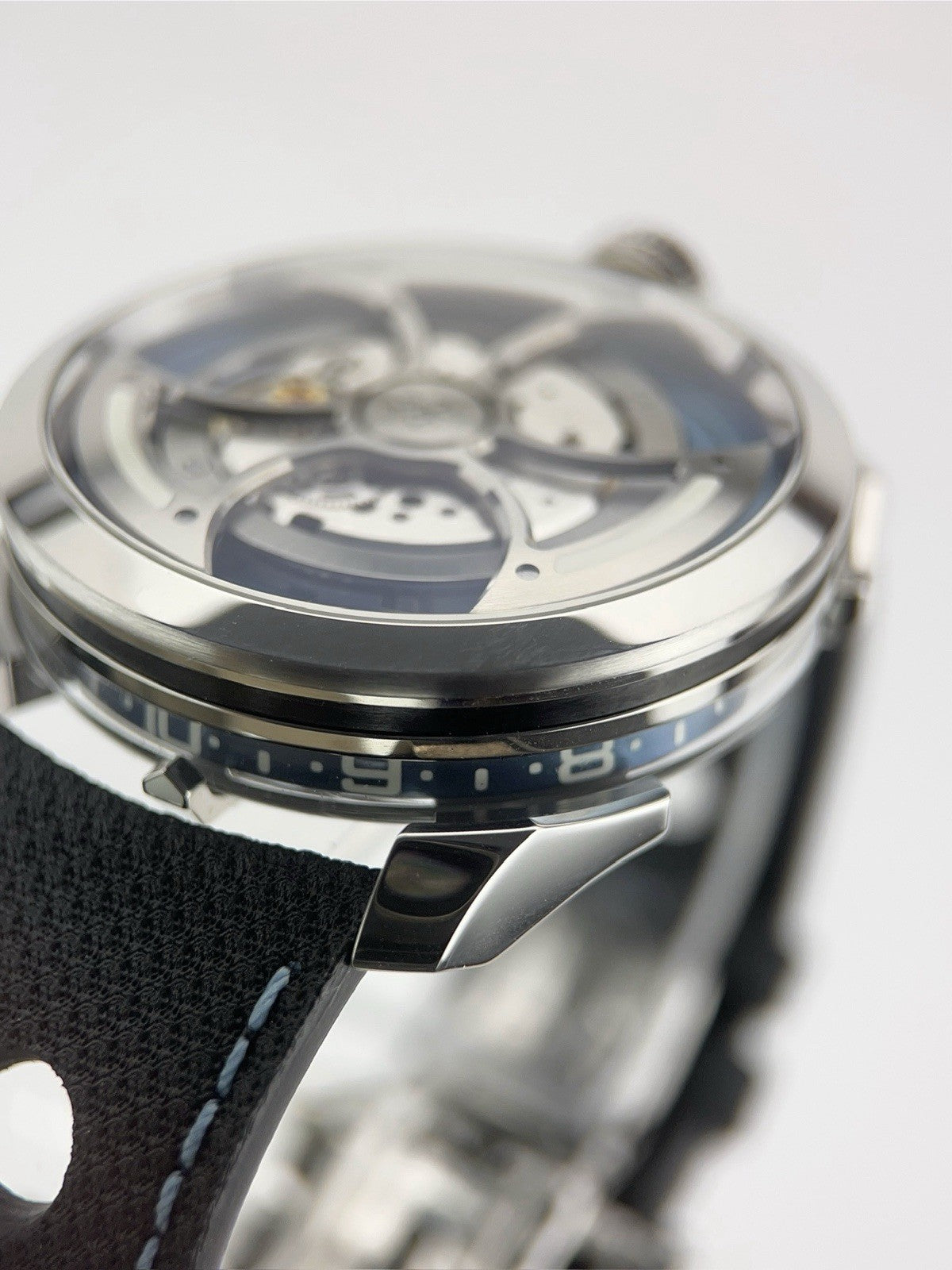 Mb&F M.A.D.1 Stainless Steel Blue Dial 42mm Automatic Men's Watch Edition Blue