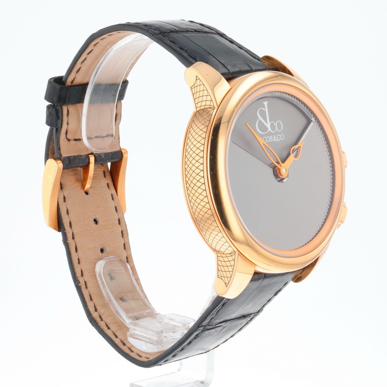 Jacob & Co. Caligula 18k Rose Gold Grey & Multicolor Dial 45mm Automatic Mens