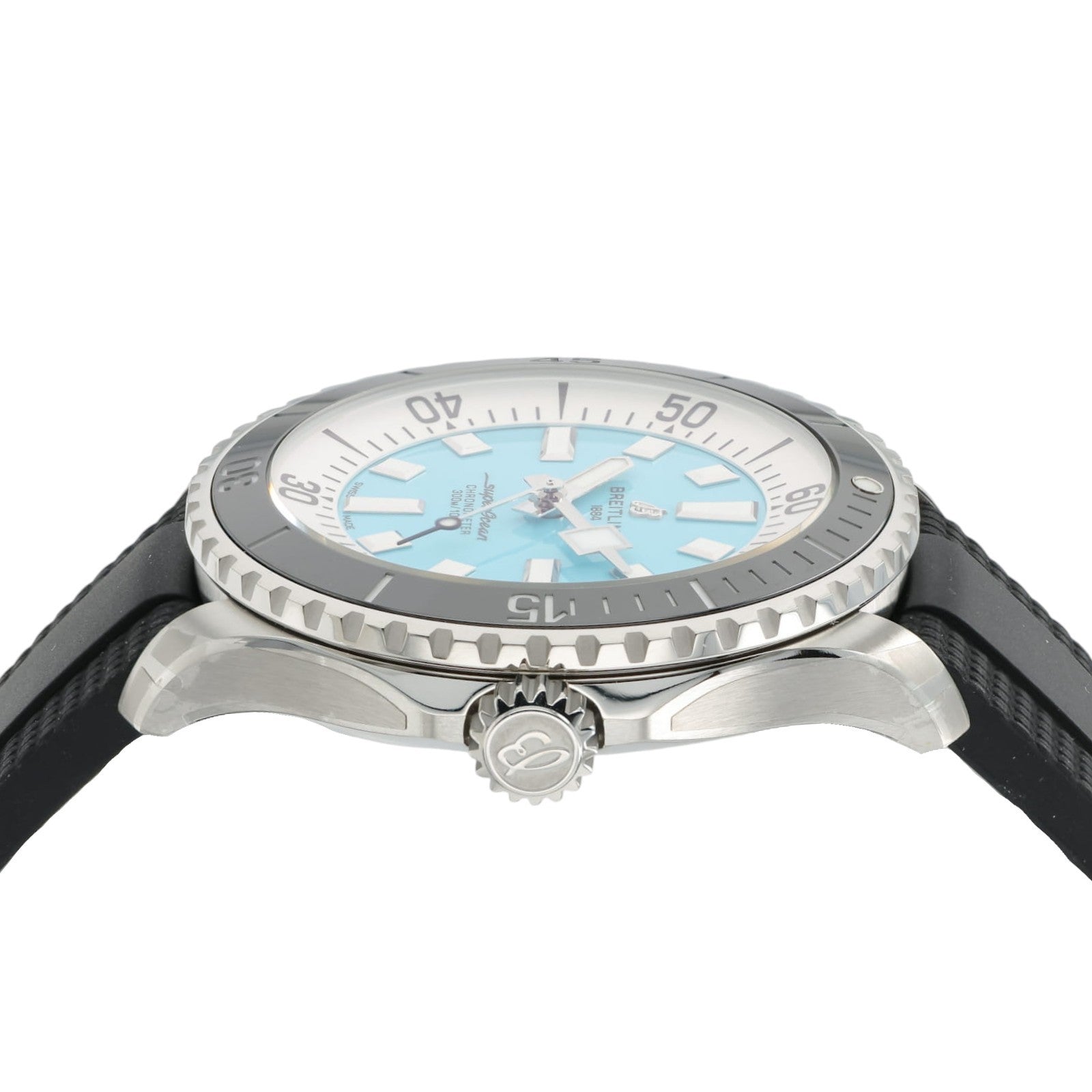 7/2026 NEW Breitling Superocean Auto 44 Turquoise Dial Men's Watch A17376211L2S1