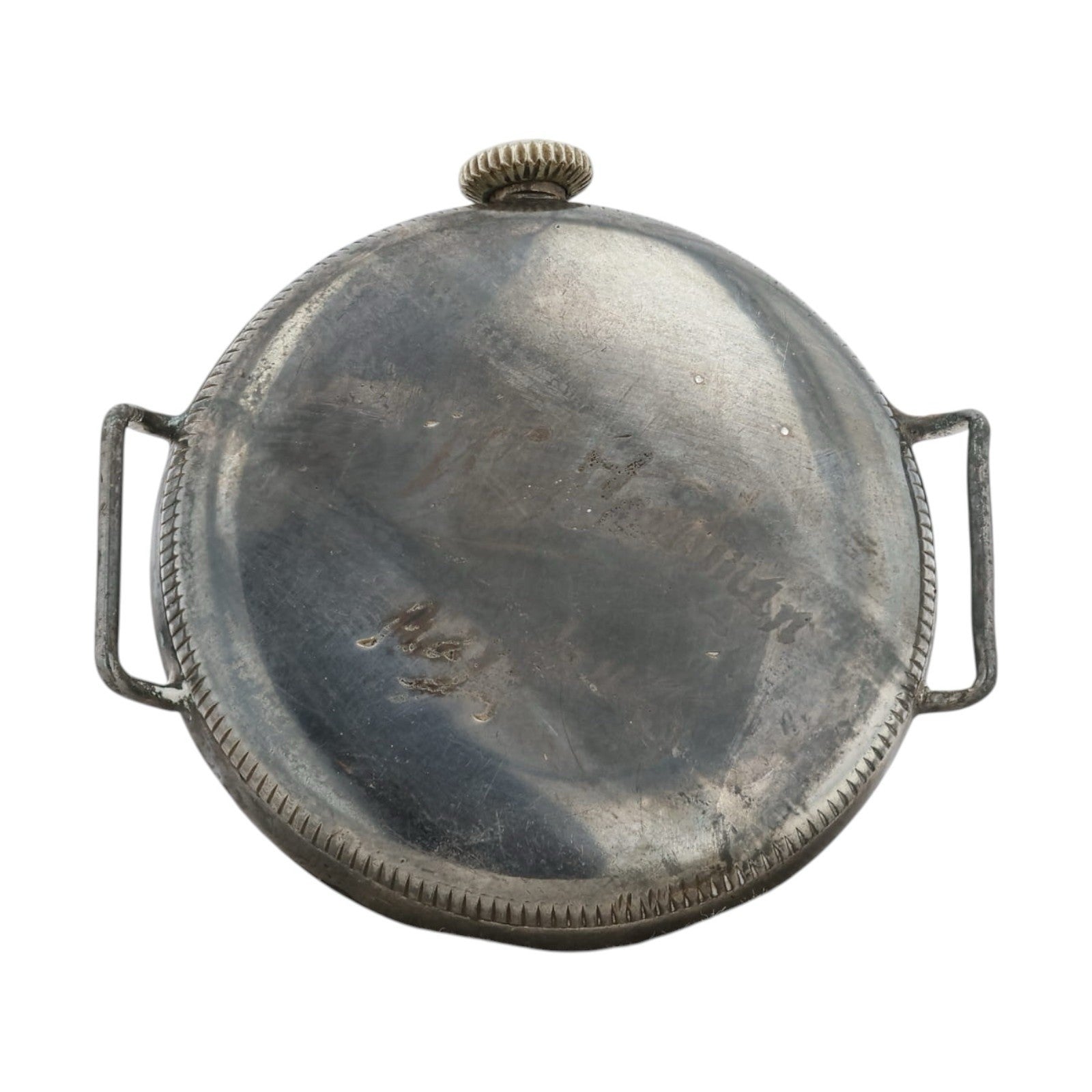 Rolex Trench Watch White Dial Silver Case 33mm Manual Wind Unisex Watch