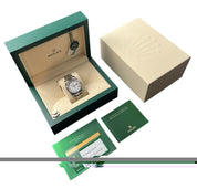 2017 Rolex Datejust White Dial Stainless Steel 36mm Automatic Men’s Watch 116234