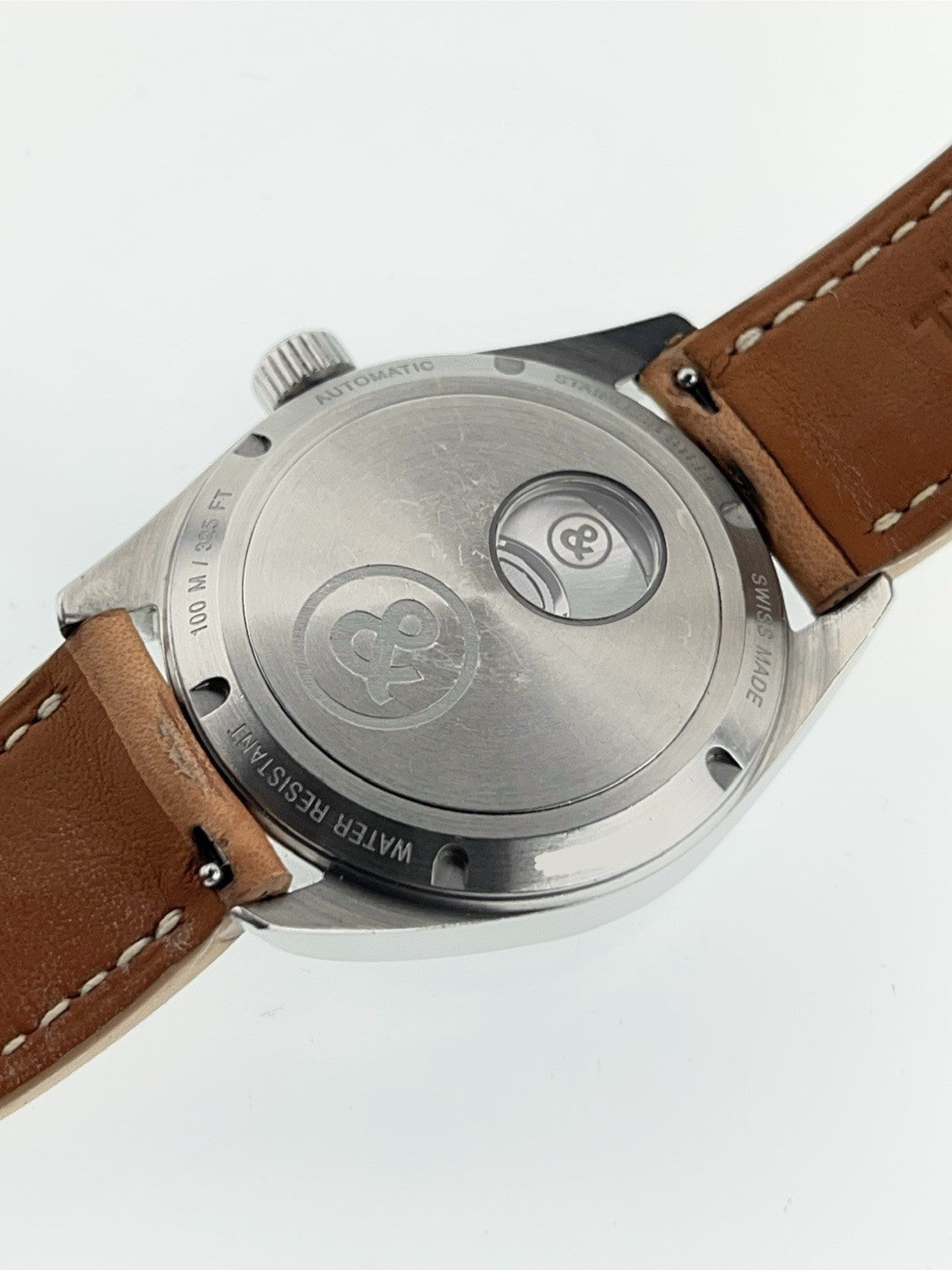 Bell & Ross Vintage Stainless Steel Black Dial 38mm Automatic Men’s Watch BR123