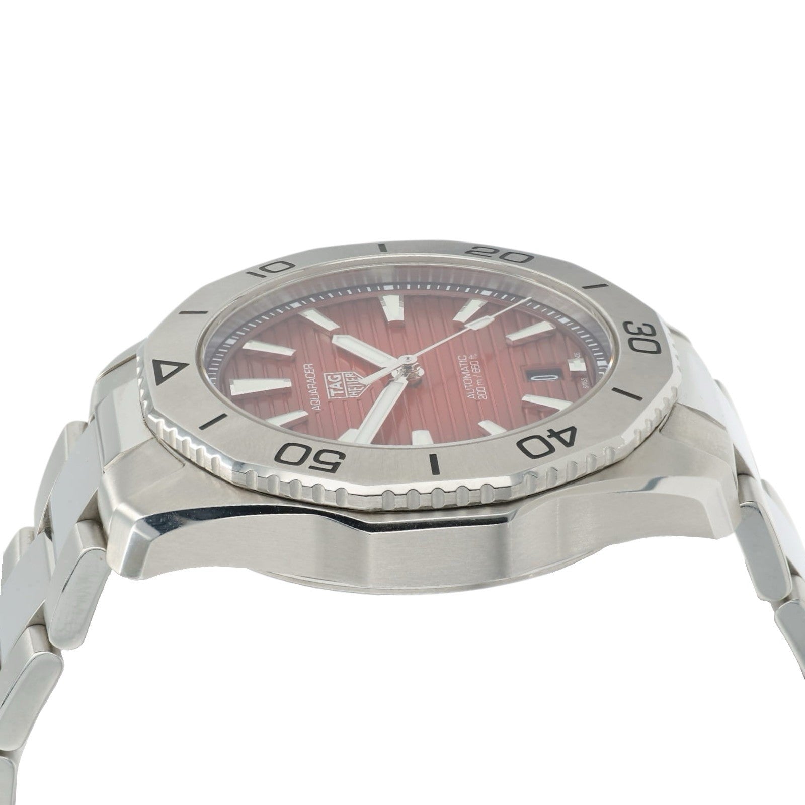 Tag Heuer Aquaracer Red Dial Stainless Steel 40mm Automatic Men’s Watch WBP2114