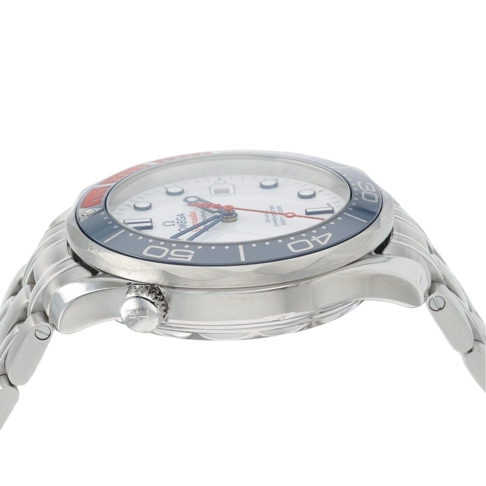 Omega Seamaster White Dial Steel 41mm Automatic Mens Watch 212.32.41.20.04.001