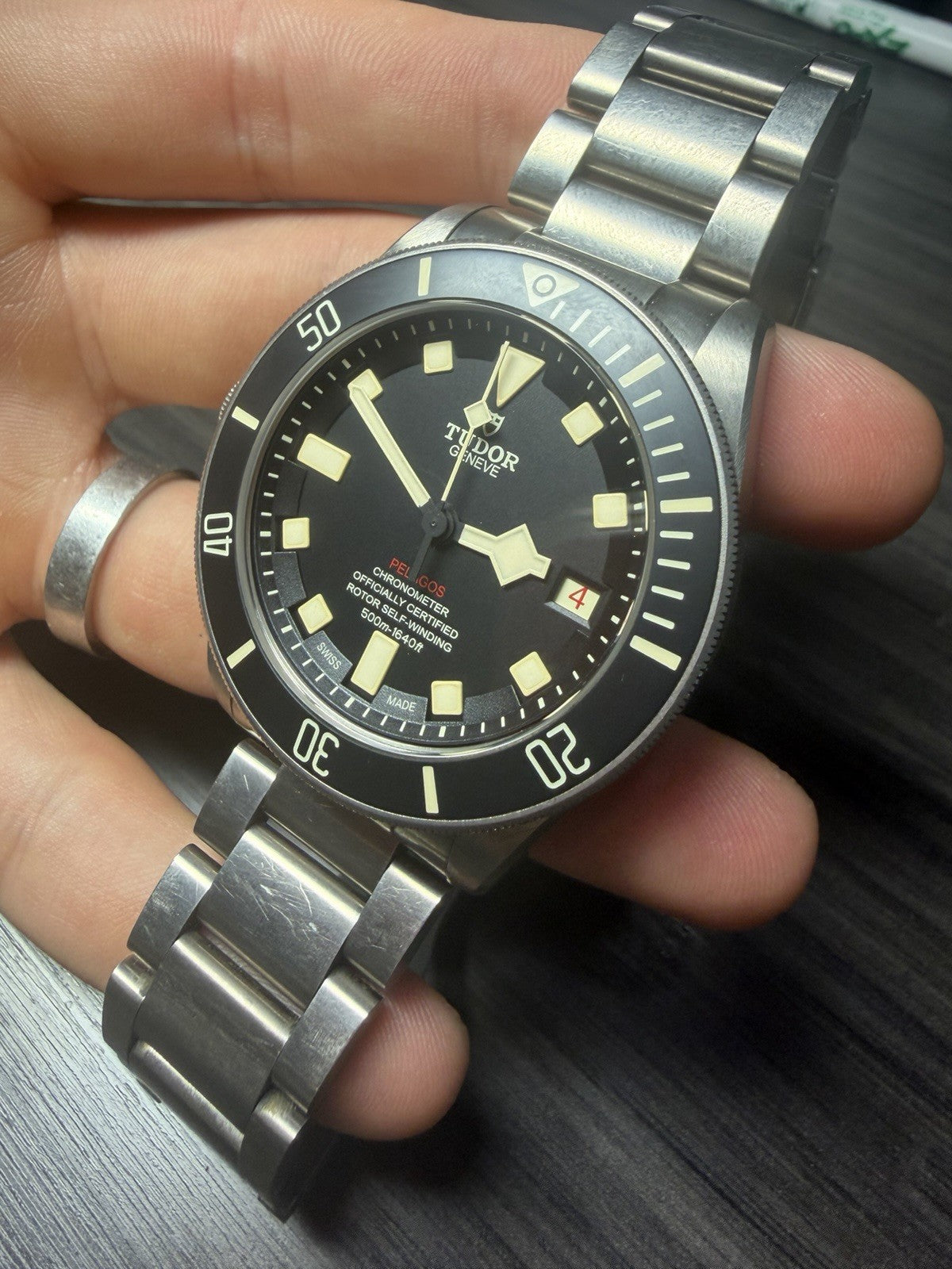 Tudor Pelagos LHD Mens Automatic Titanium Watch 25610TNL - Watch Only