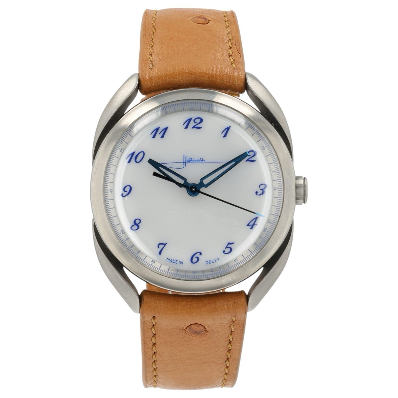Holthinrichs Delft Blue White Dial Titanium 46mm Automatic Men’s Watch 25131