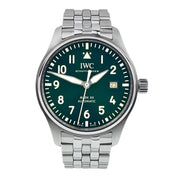 IWC Pilot Mark Stainless Steel Green Dial 40mm Automatic Men’s Watch IW328206