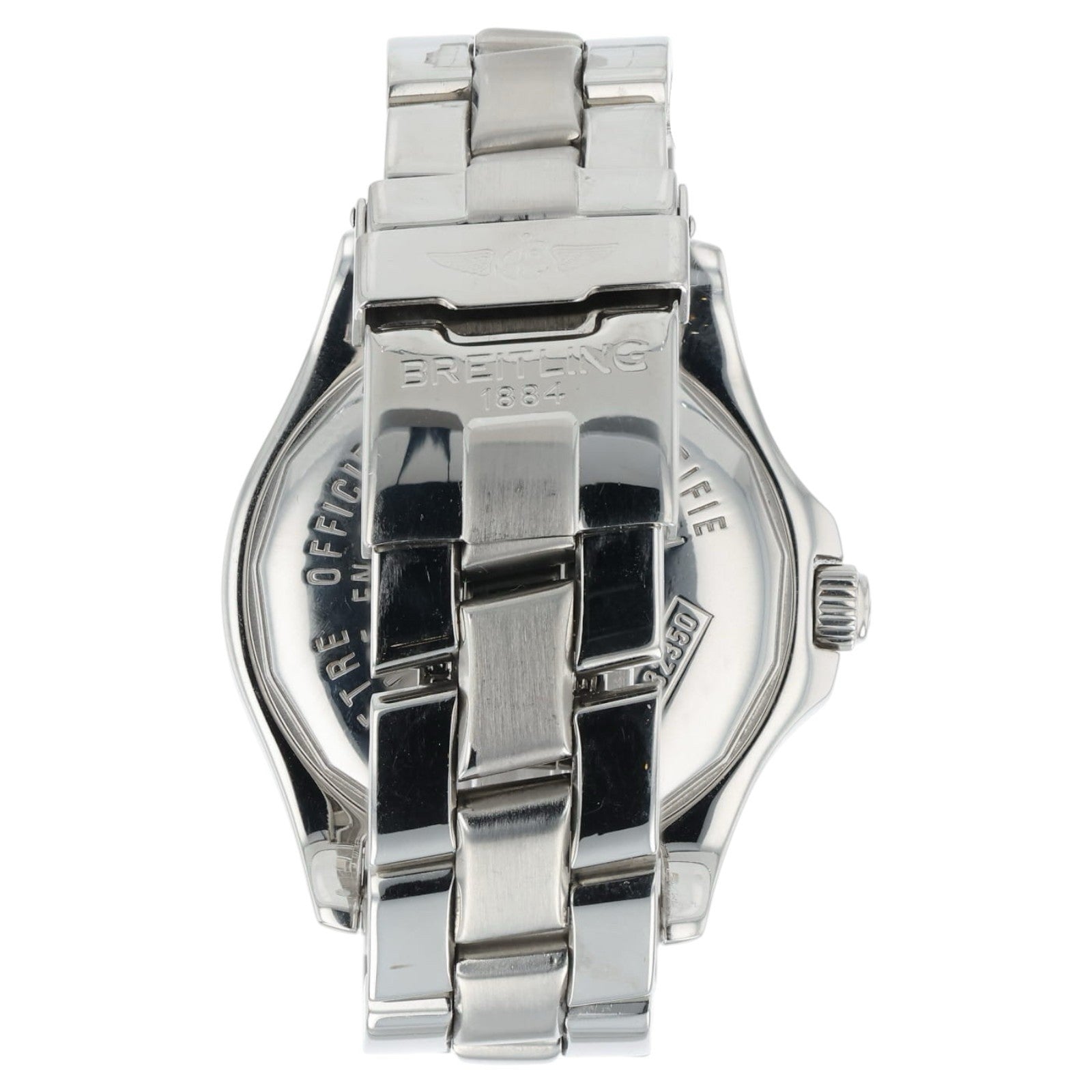 Breitling Colt GMT Stainless Steel Black Dial 40mm Automatic Mens Watch A32350