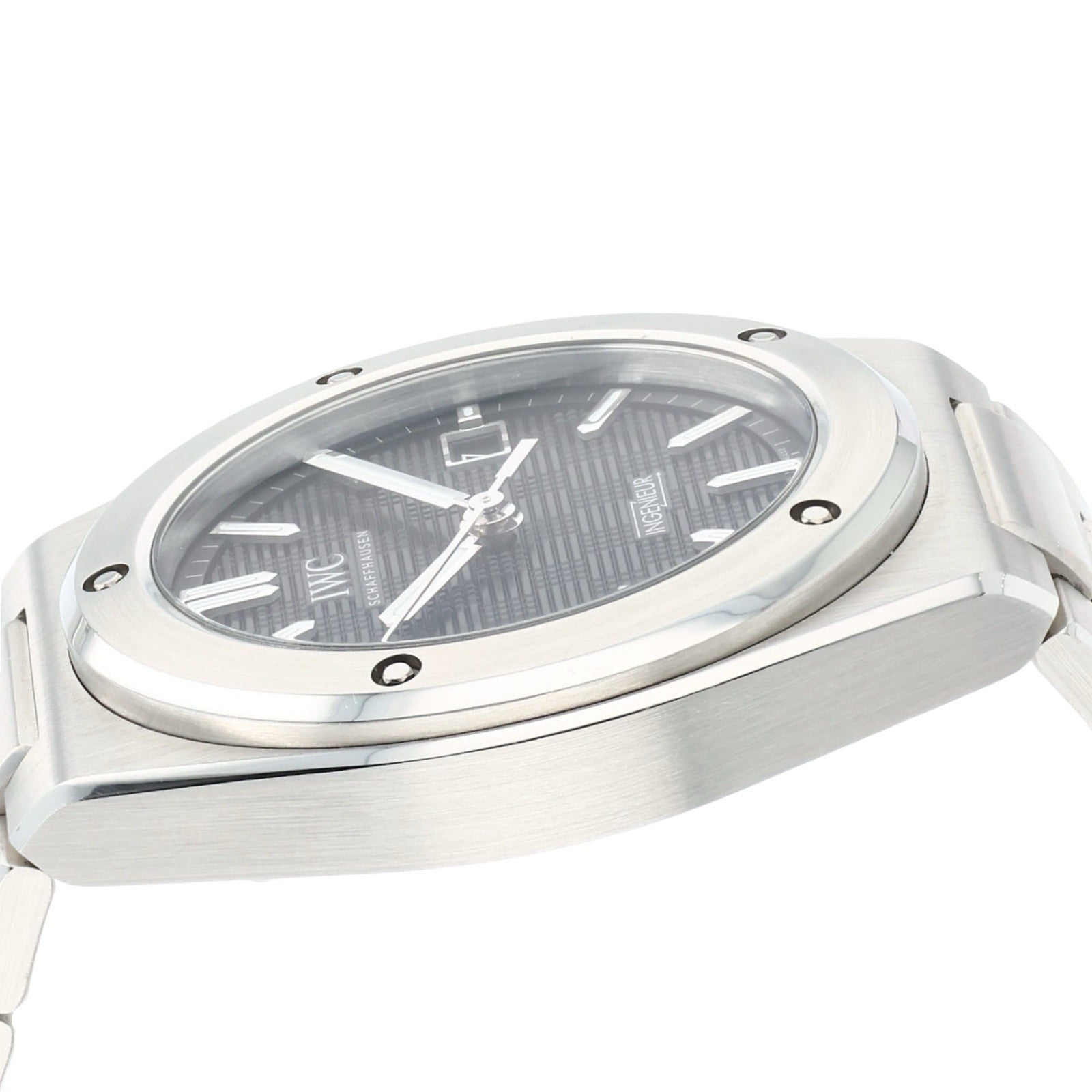 IWC Ingenieur Stainless Steel Black Dial 40mm Automatic Men’s Watch IW328901