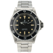 Rolex Submariner No-Date Black Dial Steel 40mm Automatic Men’s Watch 5513