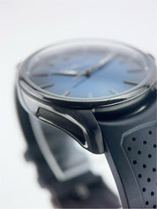 H Moser & Cie Pioneer Steel Blue Dual 42.8mm Automatic Men’s Watch 3200-1205