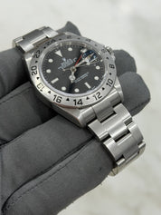 Rolex Explorer II Stainless Black Dial 40mm Auto Men's Watch 16570