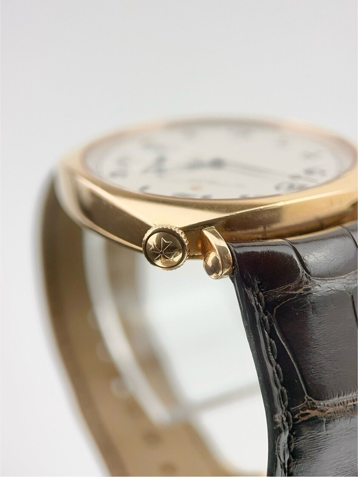 Vacheron Constantin Historiques 18k Rose Gold White Dial 40mm Manual Mens 82035