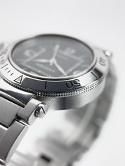 Cartier Pasha Seatimer Stainless Steel Black Dial 40mm Automatic Men’s W31077M7