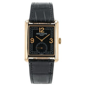 Patek Philipe Gondolo Black Dial 18k Rose Gold 35x28mm Manual Wind Men’s 5014